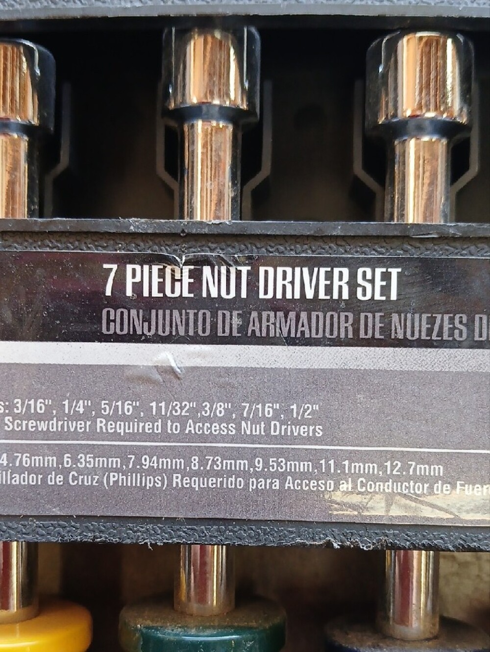 7-Piece Multi-Color Nut Driver Set - Picture 3 of 8
